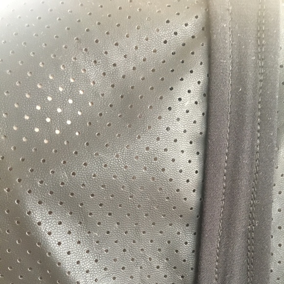 Black Maxi Dress with Cut Outs & Pleather Accent - Picture 4 of 7